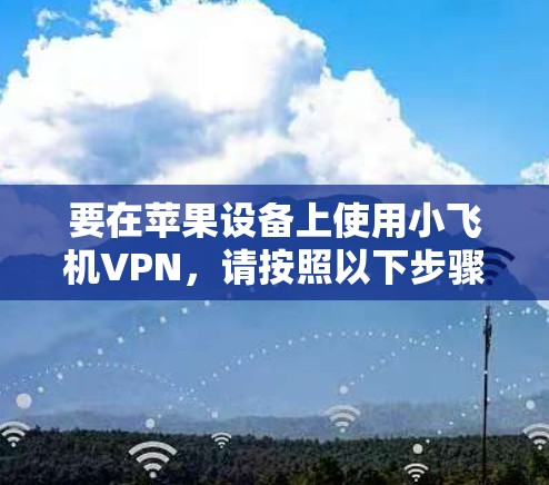 要在苹果设备上使用小飞机VPN，请按照以下步骤操作