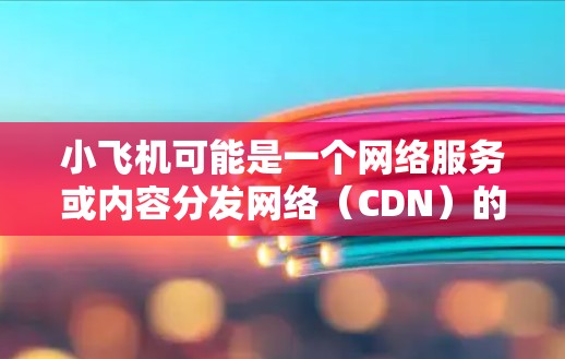 小飞机可能是一个网络服务或内容分发网络（CDN）的名称，用于优化内容的全球访问速度。海外节点是指在海外地区的服务器或数据中心，用于存储和分发内容，以减少用户访问国内服务器的延迟