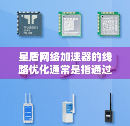星盾网络加速器的线路优化通常是指通过调整网络设备的配置，优化数据传输路径和网络性能，以提升网络的吞吐量、延迟和稳定性。以下是一些常见的优化方法和步骤