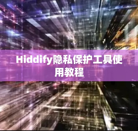 Hiddify隐私保护工具使用教程 Hiddify隐私保护工具使用教程