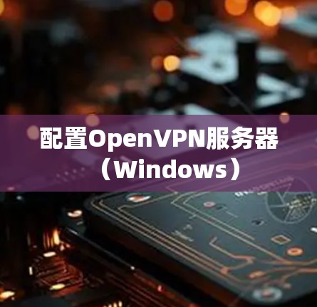配置OpenVPN服务器(Windows) 配置OpenVPN服务器(Windows)