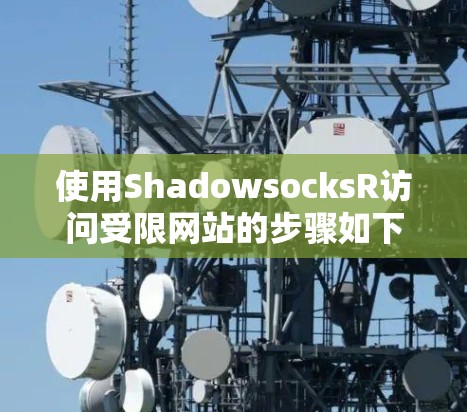 使用ShadowsocksR访问受限网站的步骤如下 使用ShadowsocksR访问受限网站的步骤如下