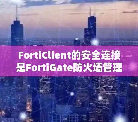 FortiClient的安全连接是FortiGate防火墙管理的一种重要功能,主要用于安全地远程访问和管理防火墙设备。以下是对安全连接的详细说明 FortiClient的安全连接是FortiGate防火墙管理的一种重要功能,主要用于安全地远程访问和管理防火墙设备。以下是对安全连接的详细说明
