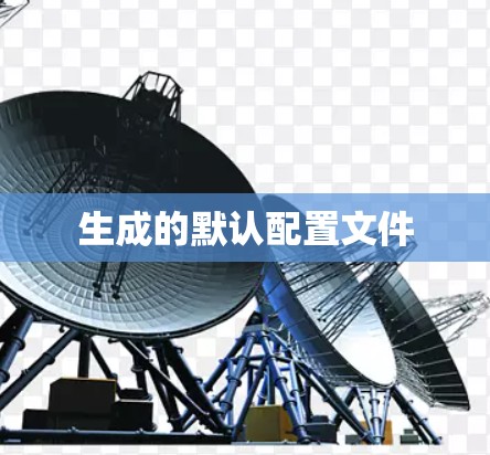 生成的默认配置文件 生成的默认配置文件