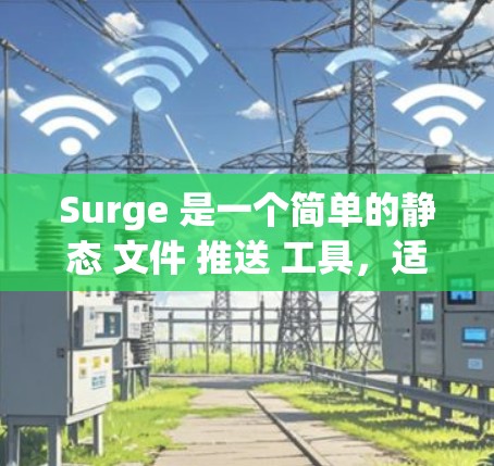 Surge 是一个简单的静态 文件 推送 工具,适合快速部署静态 网站 或资源。以下是 Surge 的基本配置方法 Surge 是一个简单的静态 文件 推送 工具,适合快速部署静态 网站 或资源。以下是 Surge 的基本配置方法