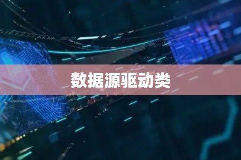 数据源驱动类