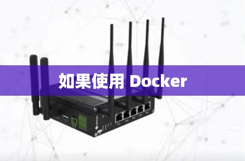 如果使用 Docker