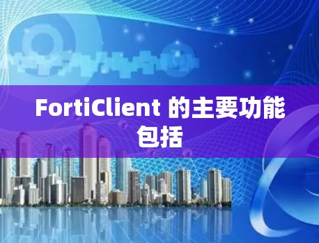 FortiClient 的主要功能包括