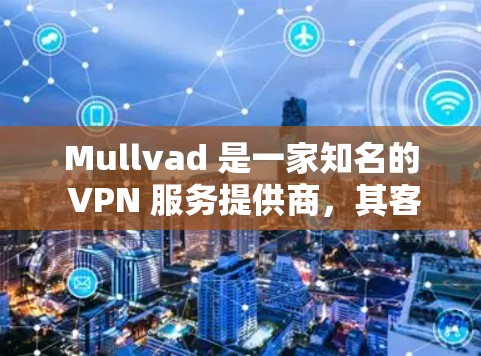 Mullvad 是一家知名的 VPN 服务提供商，其客户端为用户提供了便捷的隐私保护和网络安全功能。以下是关于 Mullvad 客户端的详细介绍