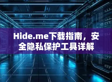 Hide.me下载指南，安全隐私保护工具详解