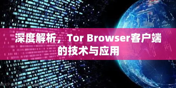 深度解析，Tor Browser客户端的技术与应用