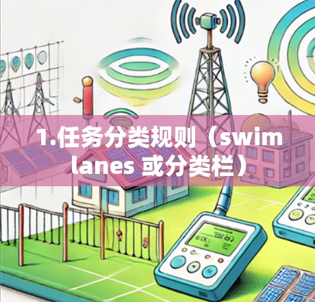 1.任务分类规则（swimlanes 或分类栏）