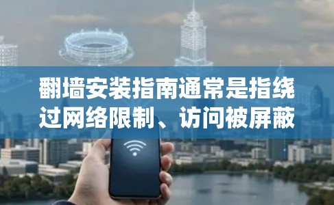 翻墙安装指南通常是指绕过网络限制、访问被屏蔽或限制访问的网站的方法。以下是一些常见的翻墙方法及其安装指南，但请注意，这些方法可能涉及法律和道德问题，使用前需谨慎考虑