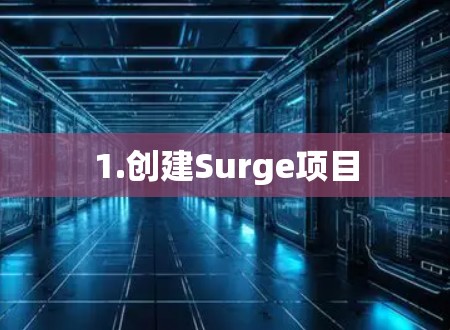 1.创建Surge项目