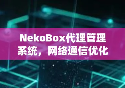 NekoBox代理管理系统，网络通信优化与安全保障