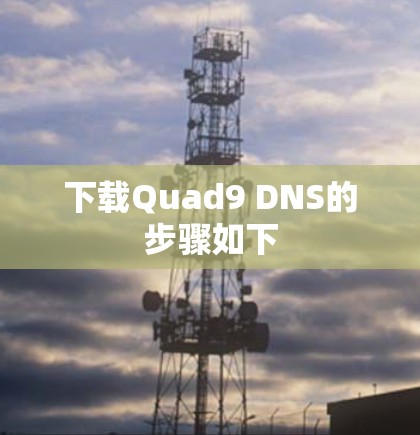 下载Quad9 DNS的步骤如下