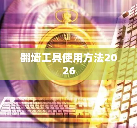 翻墙工具使用方法2026