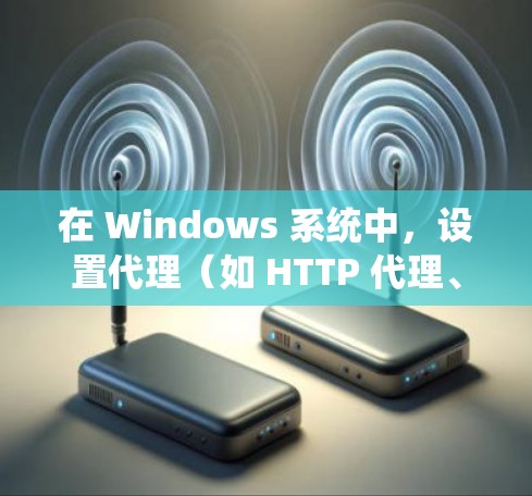 在 Windows 系统中，设置代理（如 HTTP 代理、SOCKS 代理或 VPN 代理）可以通过多种工具和方法实现。以下是一些常用的代理设置工具和方法
