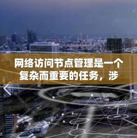 网络访问节点管理是一个复杂而重要的任务，涉及多个方面的知识和技能。以下是对网络访问节点管理的系统化总结