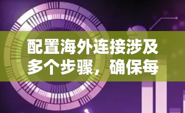 配置海外连接涉及多个步骤，确保每一步都正确执行是关键。以下是详细的步骤指南