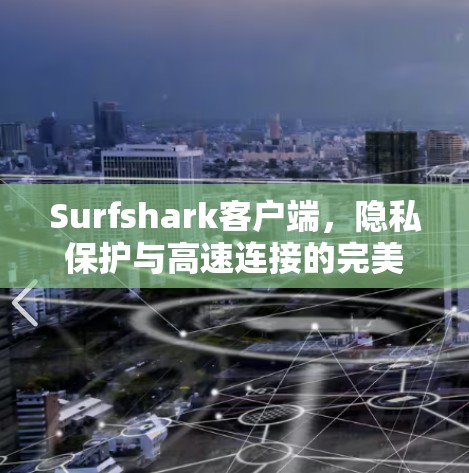 Surfshark客户端，隐私保护与高速连接的完美结合