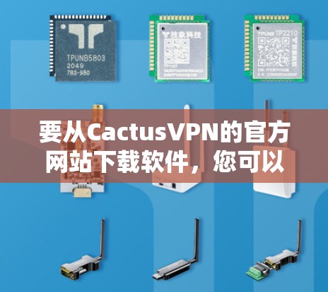 要从CactusVPN的官方网站下载软件，您可以按照以下步骤操作