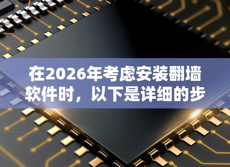 在2026年考虑安装翻墙软件时，以下是详细的步骤和建议