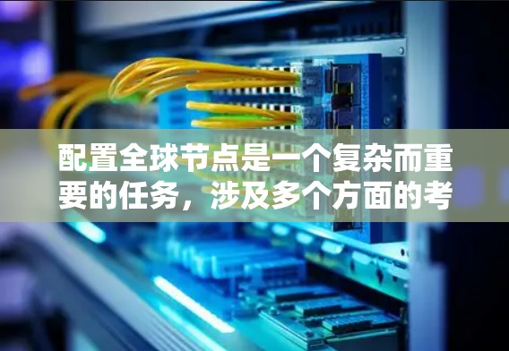 配置全球节点是一个复杂而重要的任务，涉及多个方面的考虑。以下是分步骤的指南，帮助您成功配置和管理全球节点