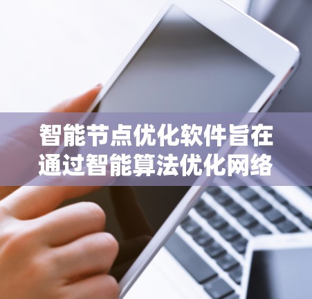 智能节点优化软件旨在通过智能算法优化网络节点的性能和效率，提升整体系统性能。以下是对这一软件的详细分析