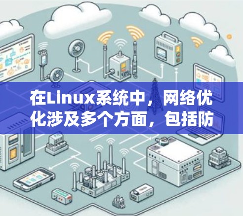在Linux系统中，<strong>网络优化</strong>涉及多个方面，包括防火墙、网络地址转换、内容缓存、负载均衡、入侵检测、VPN以及时间协议等。以下是几个关键的<strong>网络优化</strong>工具及其作用