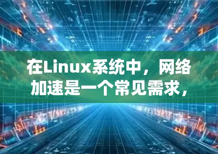 在Linux系统中，网络加速是一个常见需求，特别是在处理大量的网络流量或需要低延迟的场景下。以下是一些常用的Linux网络加速工具和技术