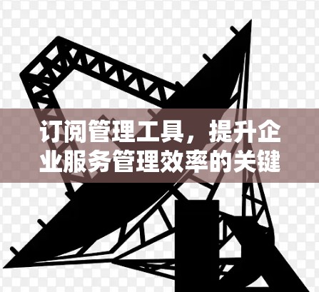 订阅管理工具,提升企业服务管理效率的关键 订阅管理工具,提升企业服务管理效率的关键