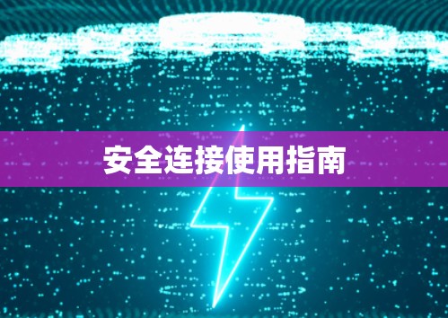 安全连接使用指南