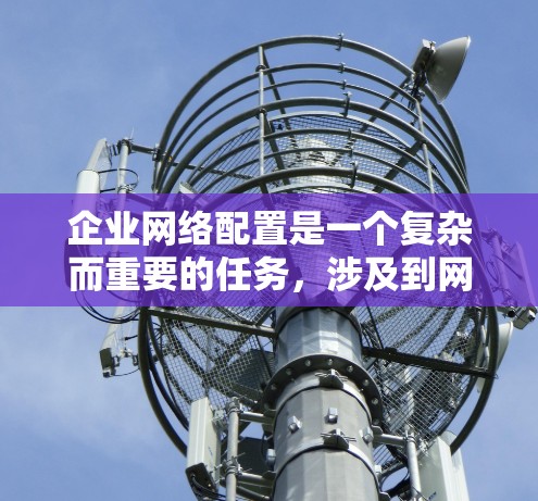 企业网络配置是一个复杂而重要的任务，涉及到网络设备的部署、管理、优化以及安全防护等多个方面。以下是一些常用的企业网络配置工具和技术，帮助你更高效地配置和管理企业网络
