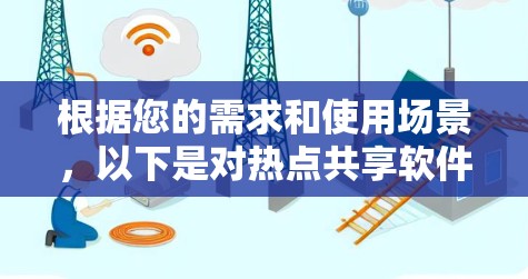 根据您的需求和使用场景,以下是对热点共享软件的分类和推荐 根据您的需求和使用场景,以下是对热点共享软件的分类和推荐