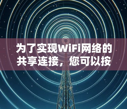 为了实现WiFi网络的共享连接,您可以按照以下步骤进行操作 为了实现WiFi网络的共享连接,您可以按照以下步骤进行操作