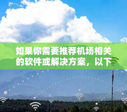 如果你需要推荐机场相关的软件或解决方案,以下是一些常见的机场应用场景和推荐工具 如果你需要推荐机场相关的软件或解决方案,以下是一些常见的机场应用场景和推荐工具