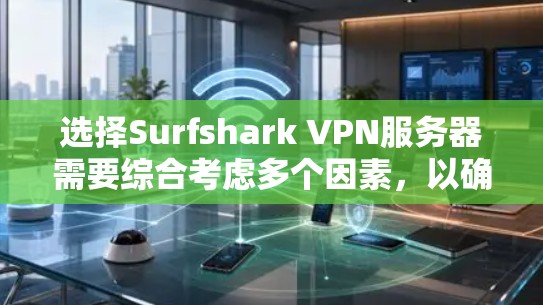 选择Surfshark VPN服务器需要综合考虑多个因素,以确保最佳的使用体验。以下是对Surfshark VPN服务器选择的关键点和建议
