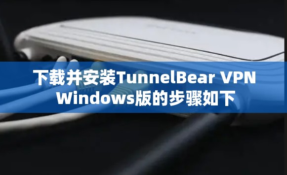 下载并安装TunnelBear VPN Windows版的步骤如下