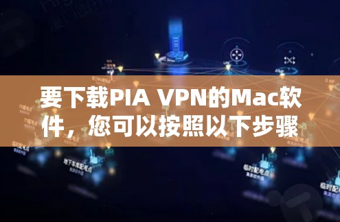 要下载PIA VPN的Mac软件,您可以按照以下步骤操作