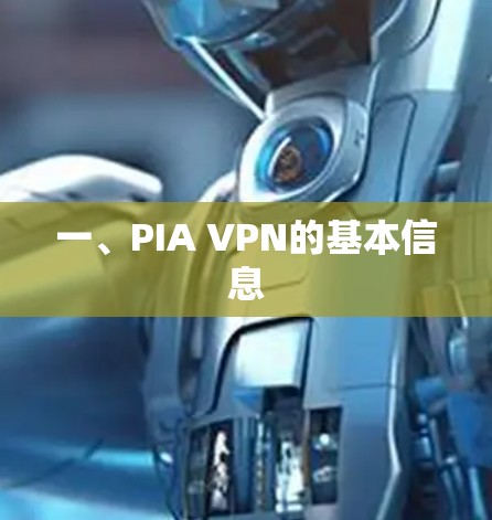 一、PIA VPN的基本信息 一、PIA VPN的基本信息