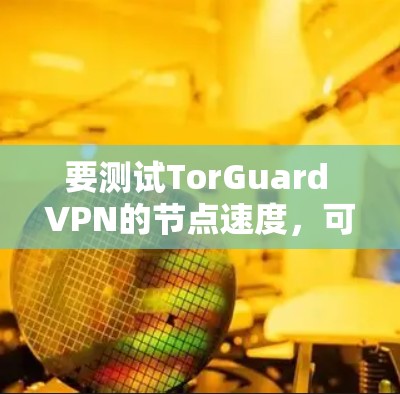 要测试TorGuard VPN的节点速度，可以按照以下步骤进行