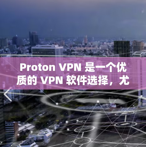 Proton VPN 是一个优质的 VPN 软件选择,尤其在隐私保护方面表现突出。以下是对其的详细分析和总结 Proton VPN 是一个优质的 VPN 软件选择,尤其在隐私保护方面表现突出。以下是对其的详细分析和总结