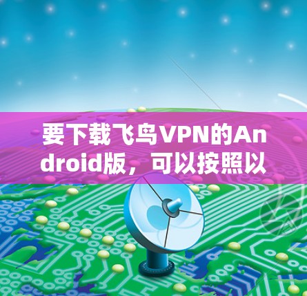 要下载飞鸟VPN的Android版,可以按照以下步骤操作